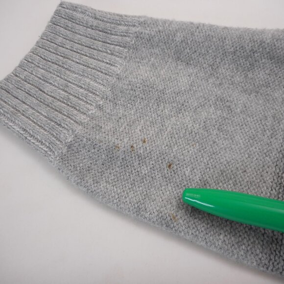 Urban Pipeline Men's size M Gray Striped Knit Hooded Sweater Hoodie - Picture 8 of 8